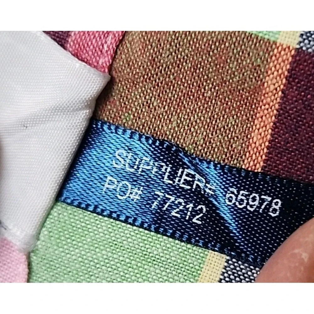 Ralph Lauren Shirt Men L Green Pink Multi Plaid Button Up Classic Fit Short Slee